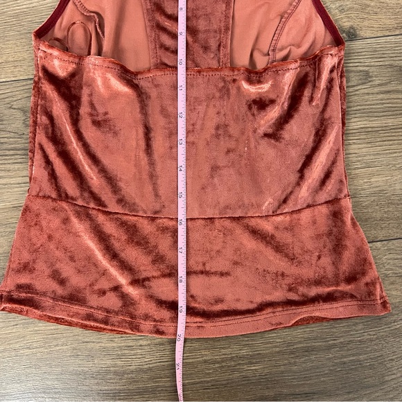 Free People Intimately | Crushed Velvet Mock Neck tank - Picture 7 of 9